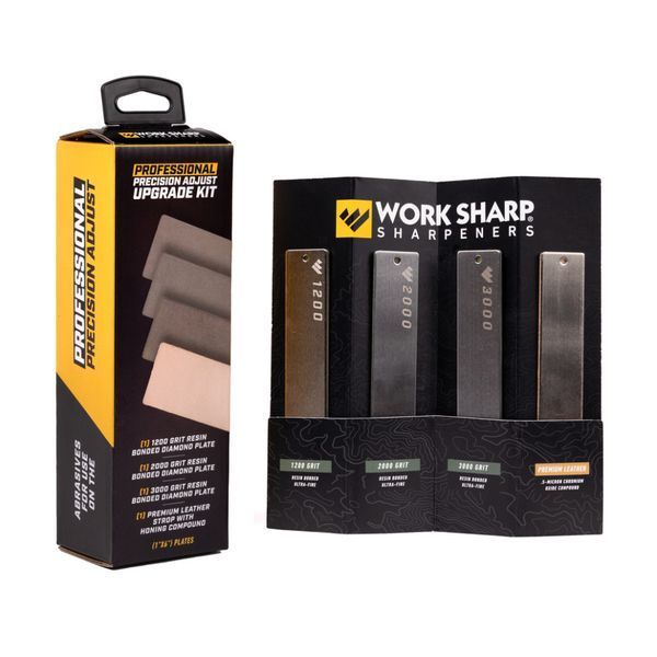 Набір аксесуарів Work Sharp до Professional Precision Adjust Elite Knife Sharpener ( 3 точильні камені, 1 шкіряна смуга, 1 полірувальна паста) WSSA0005930-I 100001605 фото