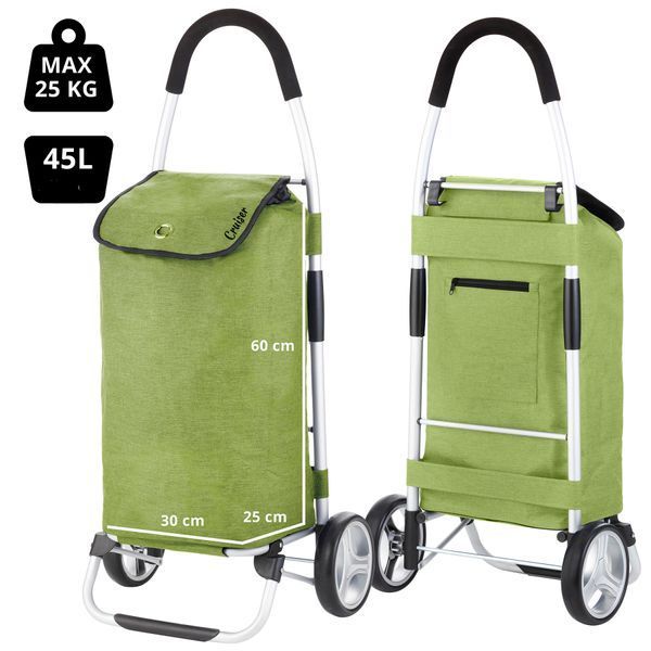 Cумка-візок ShoppingCruiser Foldable 45 Green (650068) 930021 фото