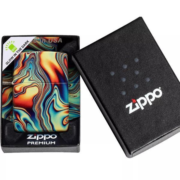 Зажигалка бензиновая Zippo Colorful Swirl Pattern (48612) V77550495 фото