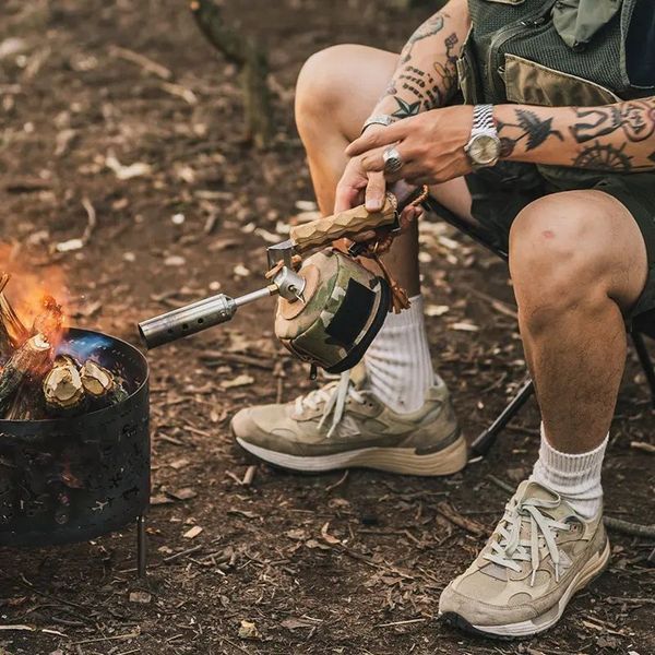 Чохол для газового балона Naturehike Small Flat Can 230g NH21PJ123, Камуфляж 83002 фото