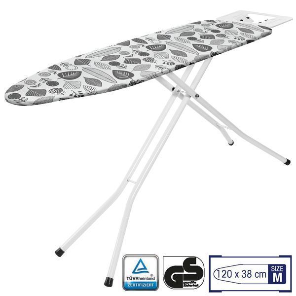 Доска для глажки Casa Si Superstandard Basic 120x38 White/Grey Trees (CS95150E290) DAS302388 фото