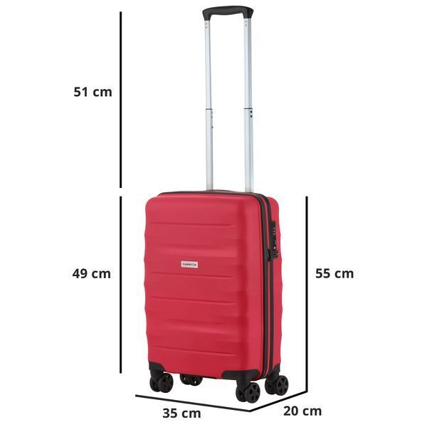 Валіза CarryOn Porter (S) Red (502447) 930031 фото