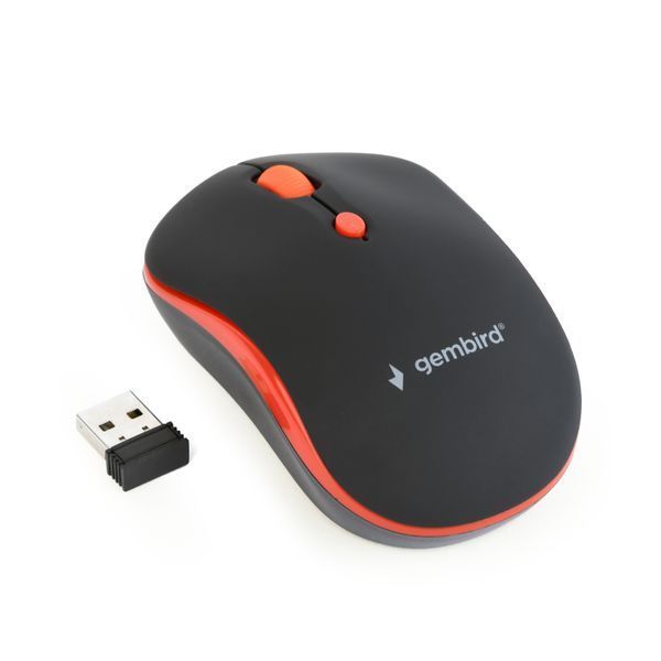 Беспроводная оптическая мышка Gembird MUSW-4B-03-R MUSW-4B-03-R 1604379 фото