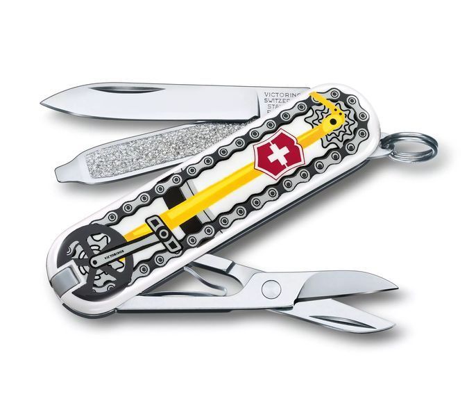 Швейцарский нож Victorinox Classic Limited Edition LE Bike Ride 58 мм 7 функций (06223.L2001) V77552727 фото