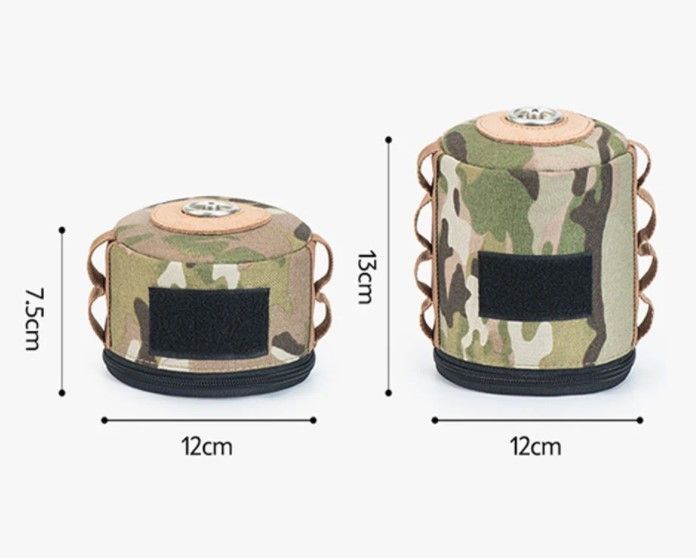 Чохол для газового балона Naturehike Small Flat Can 230g NH21PJ123, Камуфляж 83002 фото