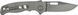 Нож Demko AD20.5 Clip Point CPM-20CV Milled Titanium 205-20CV-TI-TEX-CP 9900006 фото 3
