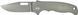 Нож Demko AD20.5 Clip Point CPM-20CV Milled Titanium 205-20CV-TI-TEX-CP 9900006 фото 1