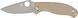 Ніж Spyderco Tenacious Brown G-10 CPM M4 C122GBNM4P 871636 фото 1