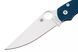Ніж Spyderco Military 2 CPM SPY27 G-10 Cobalt Blue C36GPCBL2 871701 фото 4