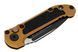Нож Microtech L.U.D.T. Черный клинок рукоять Tan 1135-1TA 4009448 фото 3