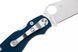Ніж Spyderco Military 2 CPM SPY27 G-10 Cobalt Blue C36GPCBL2 871701 фото 6