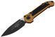 Нож Microtech L.U.D.T. Черный клинок рукоять Tan 1135-1TA 4009448 фото 1