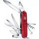 Швейцарський ніж Victorinox Huntsman 91 мм 15 функцій Червоний напівпрозорий у блістері (1.3713.TB1) V77552947 фото 2