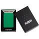 Запальничка Zippo Regular Grass Green Matte Зелена 48629 V77550532 фото 9