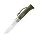 Нож Opinel Trekking №8 Inox Зеленый 001703 2046344 фото 2
