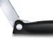Ніж кухонний складний Victorinox SwissClassic 11 см Серрейтор заокруглений Чорний блістер 6.7833.FB 4009021 фото 4