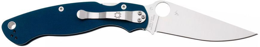Ніж Spyderco Military 2 CPM SPY27 G-10 Cobalt Blue C36GPCBL2 871701 фото