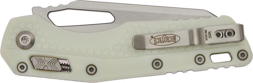 Нож Microtech MSI 30th Anniversary Stonewash Polymer White Limited Edition 210T-10PMWH30 14090640 фото
