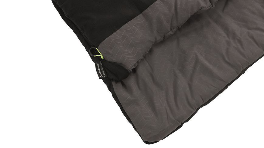Спальный мешок Outwell Celebration Lux/+4&deg;C Black Left (230360) 928837 фото
