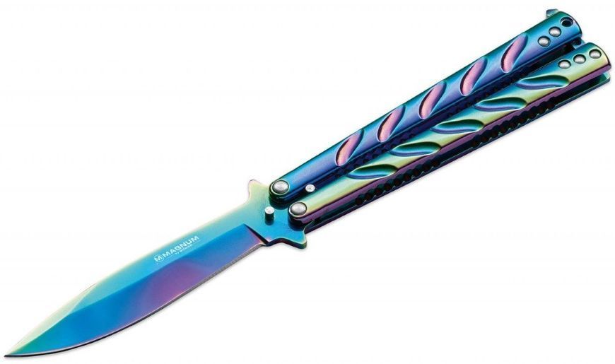 Ніж Boker Magnum Balisong Rainbow 06EX401 23730718 фото