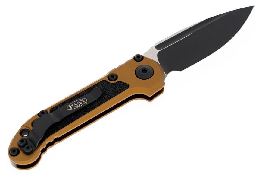 Нож Microtech L.U.D.T. Черный клинок рукоять Tan 1135-1TA 4009448 фото