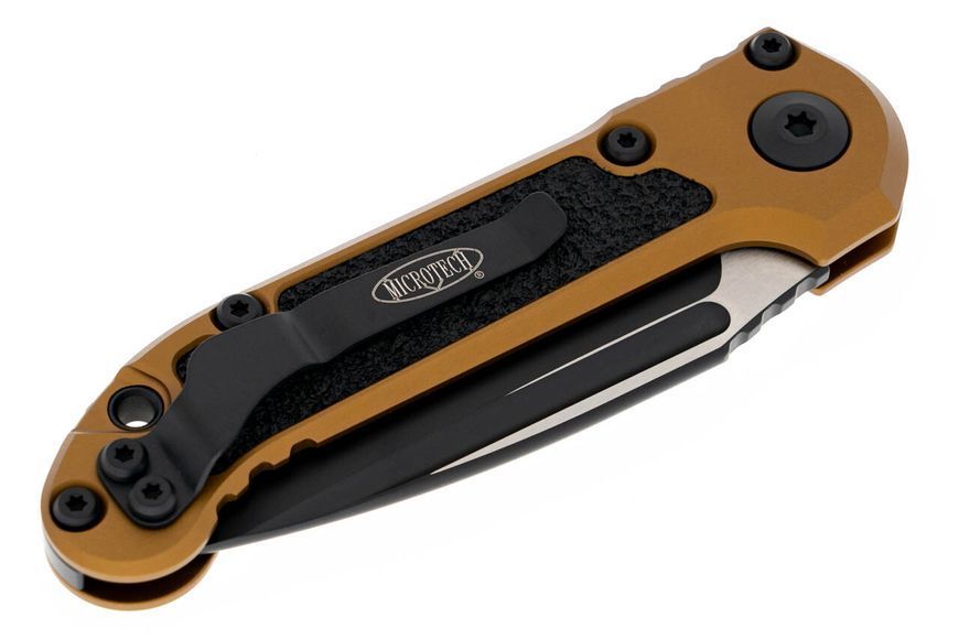 Нож Microtech L.U.D.T. Черный клинок рукоять Tan 1135-1TA 4009448 фото