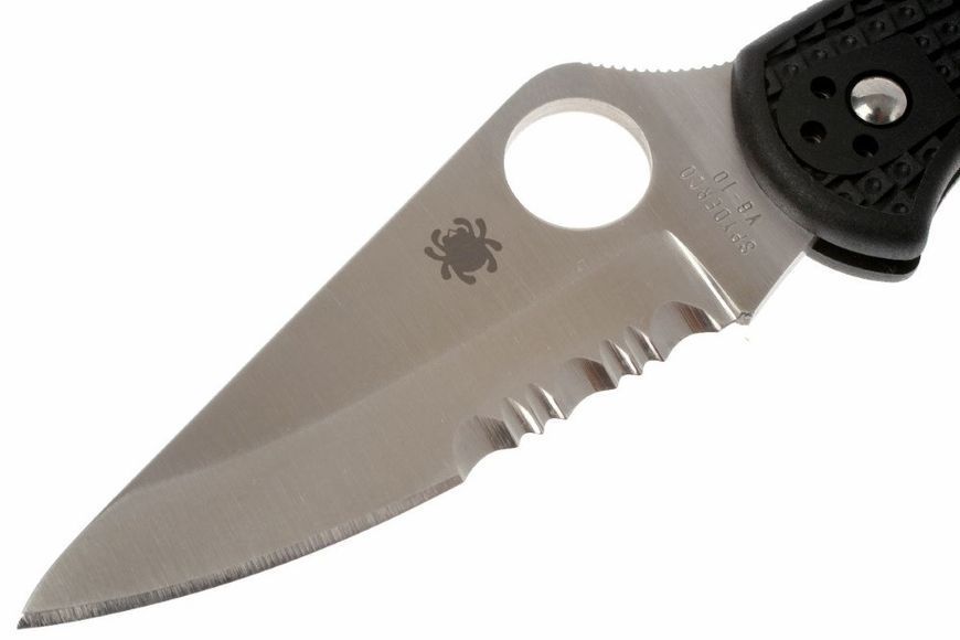 Нож Spyderco Delica 4 Полусеррейтор C11PSBK 870250 фото