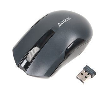 Миша A4-G3-200 N USB V-Track , бездротова, 1000dpi, сірий кольор G3-200N (Grey) 0202862 фото