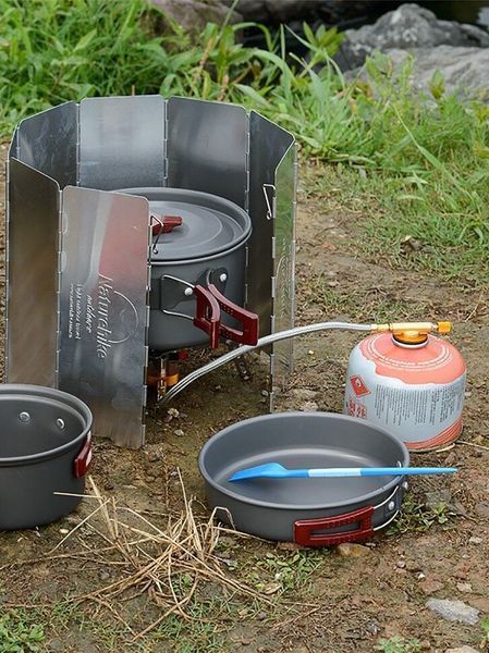 Вітрозахисний екран для пальника&nbsp;Naturehike NH&nbsp;10&nbsp;NH20CJ008&nbsp;steel 81501 фото