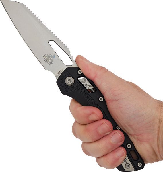Ніж Microtech MSI 30th Anniversary Stonewash Polymer Black Limited Edition 210T-10PMBK30 14090638 фото