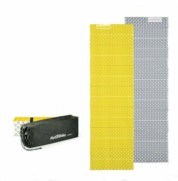 Килимок складний IXPE NaturehikeThickened NH20FCD07, алюмінієва плівка, 25 мм, жовтий 81520 фото