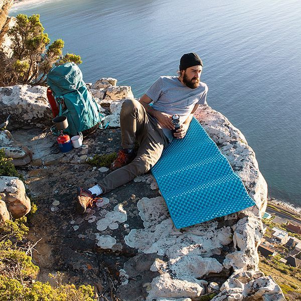 Килимок складний IXPE NaturehikeThickened NH20FCD07, алюмінієва плівка, 25 мм, жовтий 81520 фото