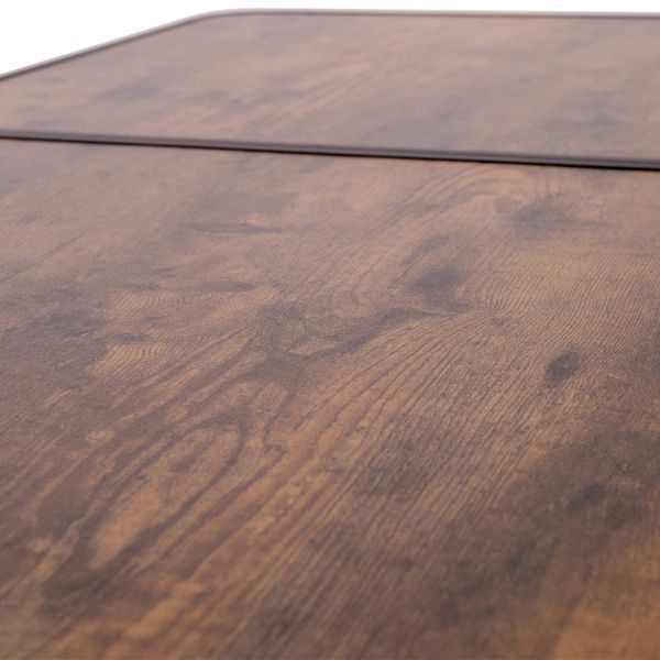 Стіл Bo-Camp Decatur 90x60 cm Black/Wood look (1404200) DAS301467 фото