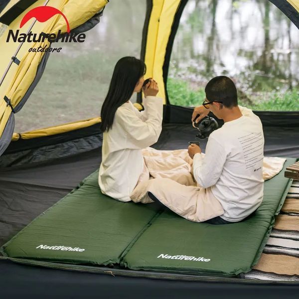 Матрац cамонадувний 5 см Naturehike NH20DZ003, Темно-зелений 92049 фото