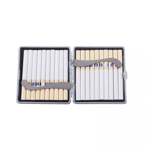 Пластиковый портсигар Champ High Stripe на 20 стандартных сигарет Черный (40519062BL) V77552423 фото