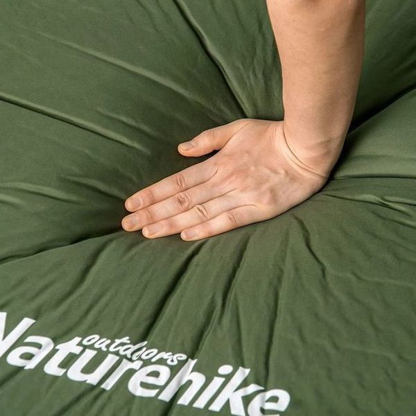 Матрац cамонадувний 5 см Naturehike NH20DZ003, Темно-зелений 92049 фото