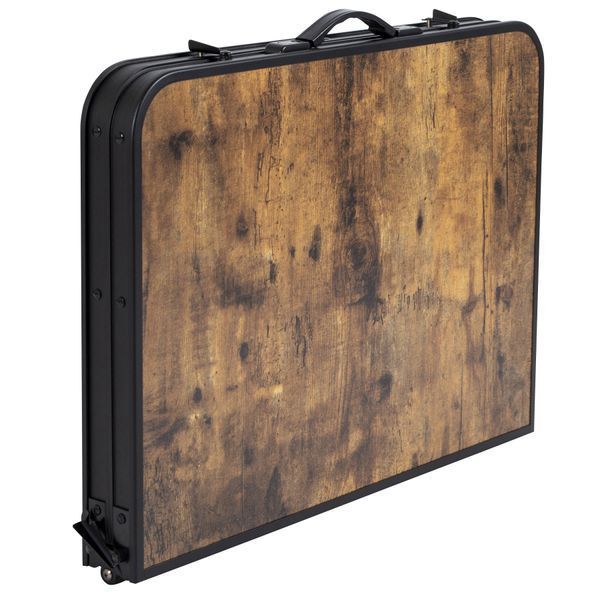Стіл Bo-Camp Decatur 90x60 cm Black/Wood look (1404200) DAS301467 фото