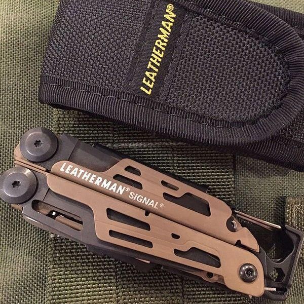 Мультитул Leatherman Signal Coyote Standard + чохол 832404 4007148 фото