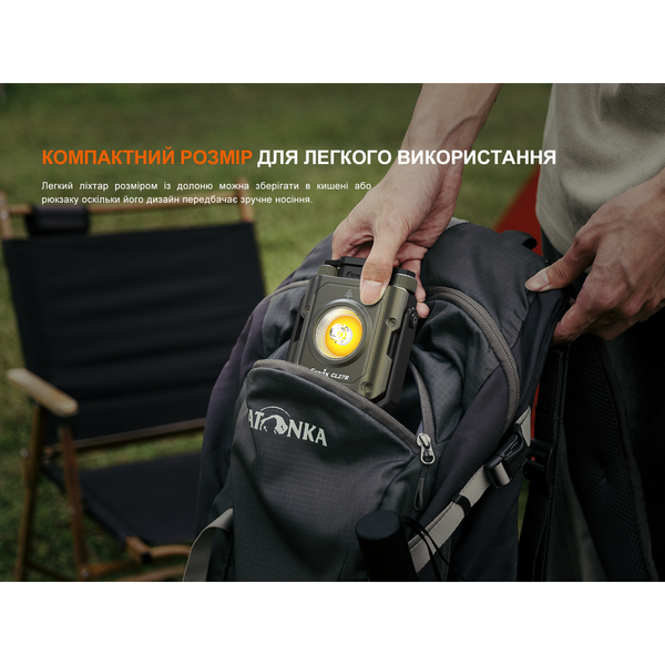 Фонарь прожектор Fenix ​​CL27R Зеленый CL27R-Green 999992352 фото