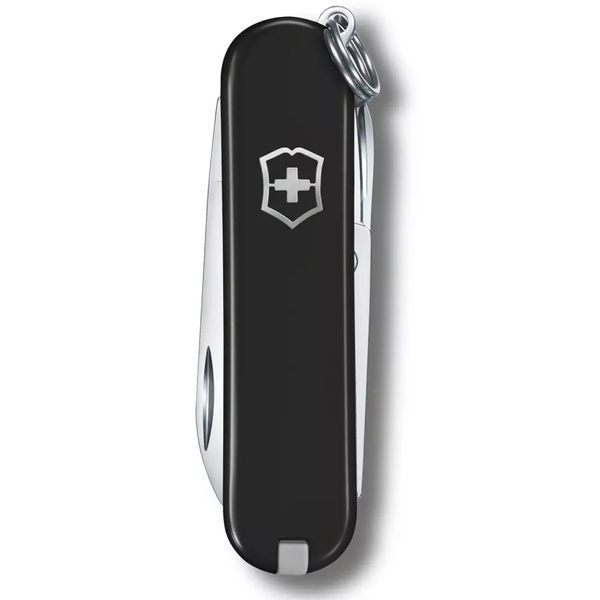 Швейцарский нож Victorinox Classic SD Colors Dark Illusion 58 мм 7 функций Черный (0.6223.3G) V77552875 фото