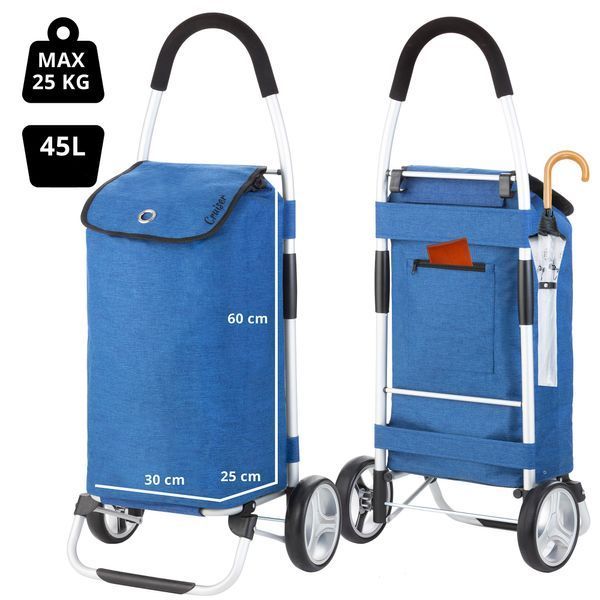 Сумка-візок ShoppingCruiser Foldable Blue (650061) (Special Offer) 930861 фото