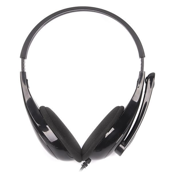 Наушники A4-Tech HS-9 с микрофоном, черные HS-9 (Black) 1605061 фото