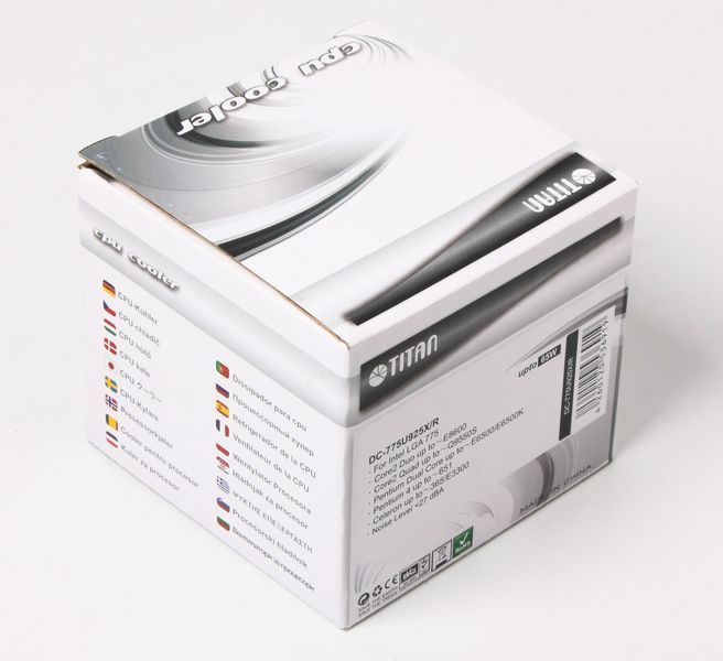 Кулер Titan DC-775U925X/R, процесорний, для Intel LGA-775 up to 3.4GHz DC-775 U 925 X/R 0400247 фото