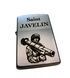 Зажигалка Zippo Satin Chrome 205 с гравировкой Saint Javelin Серебристая 205 J V77550540 фото 1