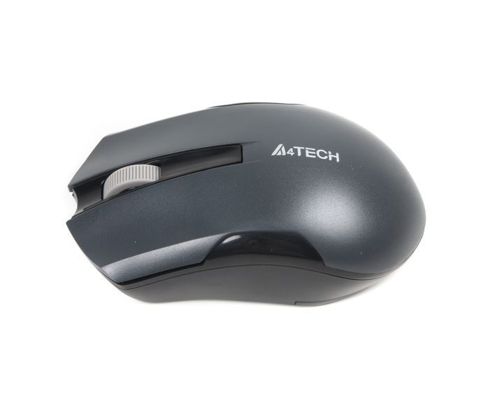 Мышь A4-G3-200 N USB V-Track, беспроводная, 1000dpi, серый цвет G3-200N (Grey) 0202862 фото