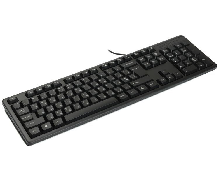 Клавиатура A4Tech KKS-3, USB, черная, горячие клавиши KKS-3 USB (Black) 1606197 фото