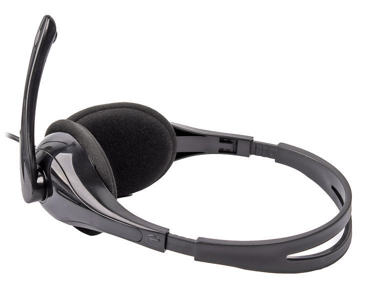 Наушники A4-Tech HS-9 с микрофоном, черные HS-9 (Black) 1605061 фото