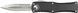 Нож Microtech Hera Double Edge Stonewash Black Полусеррейтор 702-11 14090559 фото 1