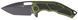 Ніж Heretic Medusa Tanto DLC MagnaCut Aluminum Green H009-4A-GRN 9880011 фото 1