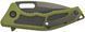 Ніж Heretic Medusa Tanto DLC MagnaCut Aluminum Green H009-4A-GRN 9880011 фото 2